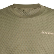 Adidas Terrex Xploric Crewneck Sweatshirt Olive Strata - Parasol Store