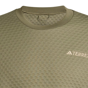 Adidas Terrex Xploric Crewneck Sweatshirt Olive Strata - Parasol Store