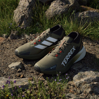 Adidas Terrex trail running shoes Agravic Black / Green - Parasol Store