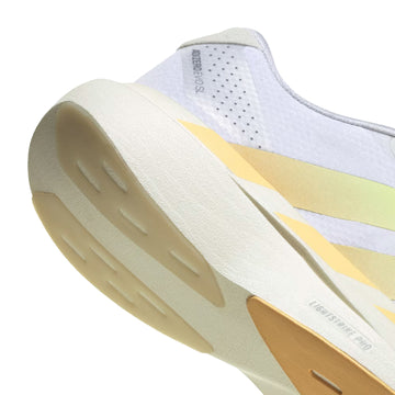 Adidas Womens Adizero Evo SL Woven Trainer Footwear White / Ice Tangerine / Off White