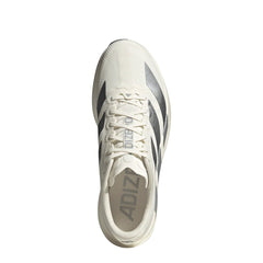 Adidas Womens Adizero Evo SL Woven Trainers Core White / Halo Silver - Parasol Store