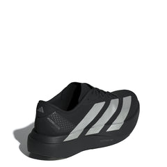 Adidas Womens Adizero Evo SL Woven Trainers Core Black / Silver Metallic / Carbon - Parasol Store