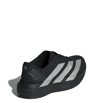 Adidas Womens Adizero Evo SL Woven Trainers Core Black / Silver Metallic / Carbon - Parasol Store