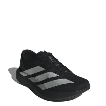 Adidas Womens Adizero Evo SL Woven Trainers Core Black / Silver Metallic / Carbon
