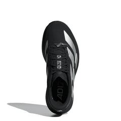 Adidas Womens Adizero Evo SL Woven Trainers Core Black / Silver Metallic / Carbon - Parasol Store