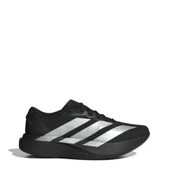 Adidas Womens Adizero Evo SL Woven Trainers Core Black / Silver Metallic / Carbon - Parasol Store