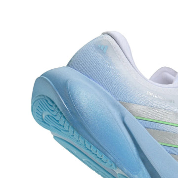 Adidas Womens Supernova Rise 3 Glow Blue / Silver Metallic / Footwear White - Parasol Store