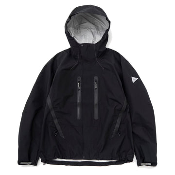 And Wander 2.5L Hiker Rain Jacket Black - Parasol Store