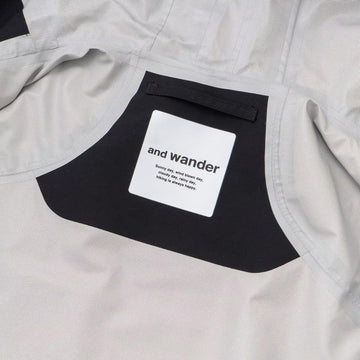 And Wander 2.5L Hiker Rain Jacket Black - Parasol Store