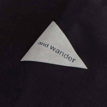 And Wander 2.5L Hiker Rain Jacket Black - Parasol Store