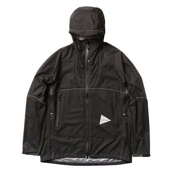 And Wander 3L UL Rain Jacket Black - Parasol Store