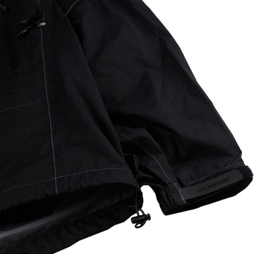 And Wander 3L UL Rain Jacket Black - Parasol Store