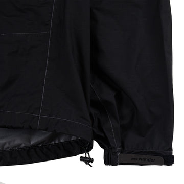 And Wander 3L UL Rain Jacket Black - Parasol Store