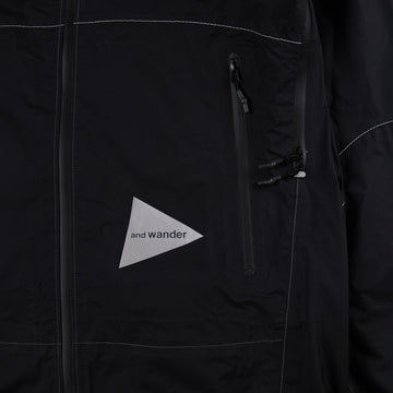 And Wander 3L UL Rain Jacket Black - Parasol Store