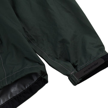 And Wander 3L UL Rain Jacket Green - Parasol Store