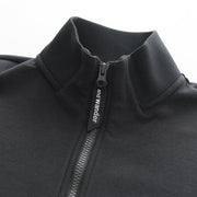 And Wander Airly Warm Full Zip Black - Parasol Store