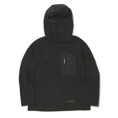 And Wander Alpha Direct Hoodie 2 Black - Parasol Store