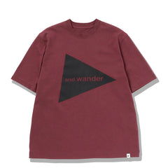 And Wander And Wander Logo S/S T-Shirt Purple - Parasol Store