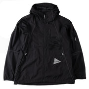 And Wander Breath Rip Hoodie Black - Parasol Store