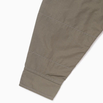 And Wander C/N Octa Collarless Shirt Jacket Light Khaki