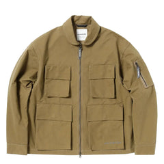 And Wander C/Pe Twill Field Jacket Khaki - Parasol Store