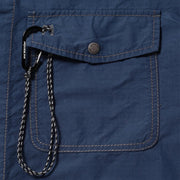 And Wander Cordura Cotton Rip Shirt Jacket Blue - Parasol Store