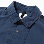And Wander Cordura Cotton Rip Shirt Jacket Blue - Parasol Store