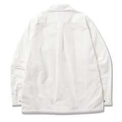 And Wander Cordura Cotton Rip Shirt Jacket White - Parasol Store