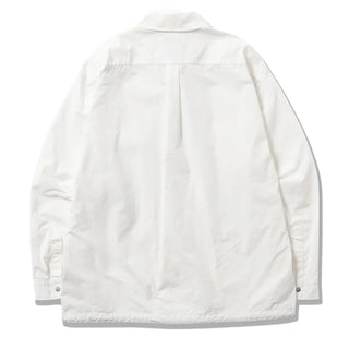 And Wander Cordura Cotton Rip Shirt Jacket White - Parasol Store