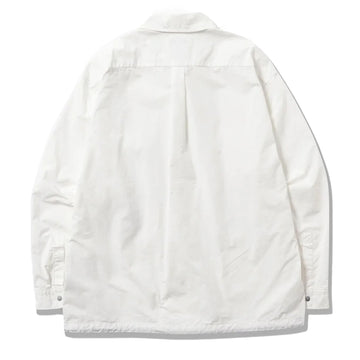 And Wander Cordura Cotton Rip Shirt Jacket White - Parasol Store