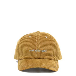 And Wander Corduroy Cap Camel - Parasol Store