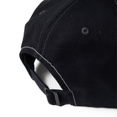And Wander Cotton Twill Cap Black