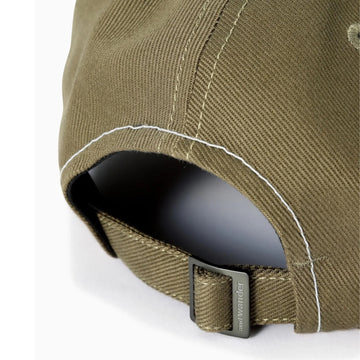 And Wander Cotton Twill Cap Khaki - Parasol Store