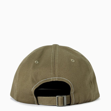 And Wander Cotton Twill Cap Khaki - Parasol Store