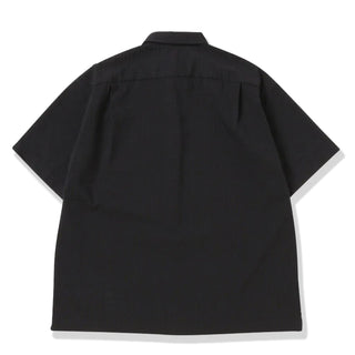 And Wander Dry Soft Seersucker S/S Shirt Navy - Parasol Store