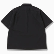 And Wander Dry Soft Seersucker S/S Shirt Navy - Parasol Store