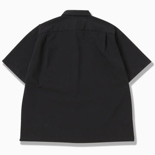 And Wander Dry Soft Seersucker S/S Shirt Navy - Parasol Store