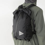 And Wander Ecopak 18L Backpack Black - Parasol Store
