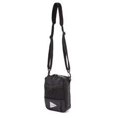 And Wander Ecopak Sholder Pouch Black - Parasol Store