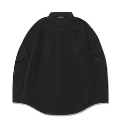 And Wander Fleece Base L/S Shirt Black - Parasol Store
