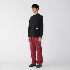 And Wander Fleece Base L/S Shirt Black - Parasol Store