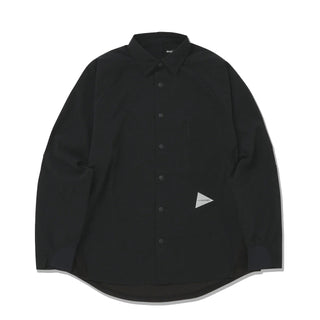 And Wander Fleece Base L/S Shirt Black