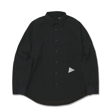 And Wander Fleece Base L/S Shirt Black