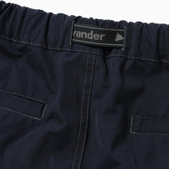 And Wander High Count Cloth Short Pants Navy - Parasol Store