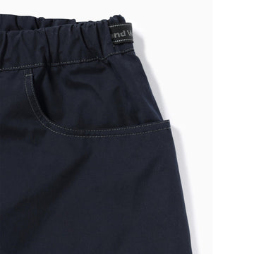 And Wander High Count Cloth Short Pants Navy - Parasol Store