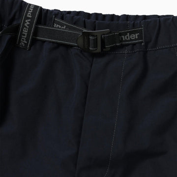 And Wander High Count Cloth Short Pants Navy - Parasol Store