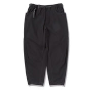And Wander High Count Cloth Wide Pants Black - Parasol Store
