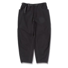 And Wander High Count Cloth Wide Pants Black - Parasol Store