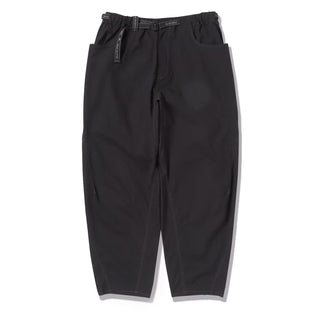 And Wander High Count Cloth Wide Pants Black - Parasol Store