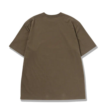 And Wander Logo S/S T-Shirt Khaki